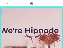 Tablet Screenshot of hipnode.com